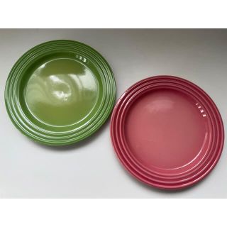 ルクルーゼ(LE CREUSET)のル・クルーゼ　サラダプレート　22cm 2枚セット(食器)