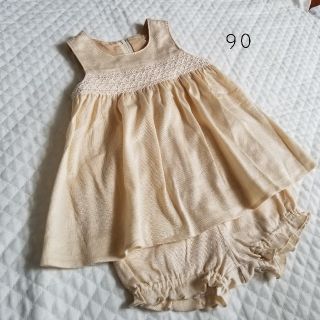 ベビー♡女の子 セットアップ ドレス 90cm(ワンピース)