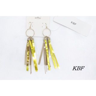 ケービーエフ(KBF)の【KU56】KBF マルチ ミックス テープ チェーン ボリューム ピアス(ピアス)