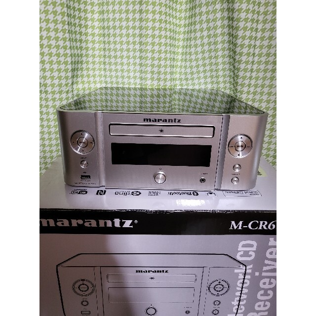 【動作品】marantz マランツ M-CR611 シルバー アンプ レシーバー