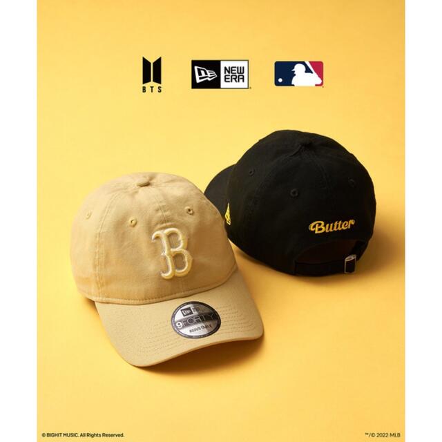 防弾少年団(BTS)(ボウダンショウネンダン)の【NEW ERA×BTS×MLBコラボ】Butter ボストン・レッドソックス メンズの帽子(キャップ)の商品写真