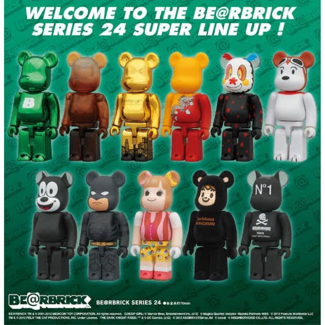 BE@RBRICK SERIES 24 6体 ベアブリック スヌーピー