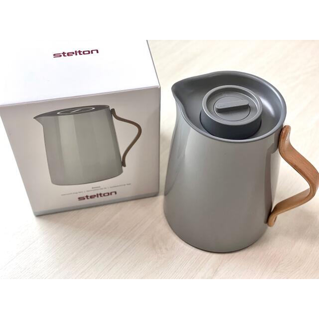 Stelton【ステルトン】Emma エマ バキュームジャグ ティー1L／グレー-