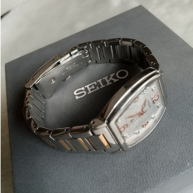 SEIKO(セイコー)のセイコールキアニコライ バーグマンデザイン 8Pダイヤ レディースクォーツ レディースのファッション小物(腕時計)の商品写真