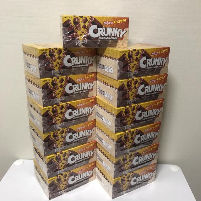お菓子　☆ ロッテ　CRUNKY クランキーチョコレート　計130箱セット