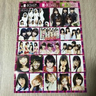 エーケービーフォーティーエイト(AKB48)のAKB48 ステッカー 8種 28枚セット(アイドルグッズ)