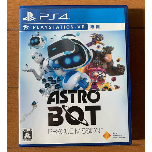 PlayStation VR(プレイステーションヴィーアール)のASTRO BOT：RESCUE MISSION PS4 エンタメ/ホビーのゲームソフト/ゲーム機本体(家庭用ゲームソフト)の商品写真