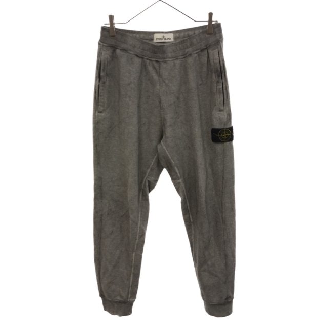 STONE ISLAND ストーンアイランド 20AW Dust Colour Treatment Pant ダストカラー スウェットパンツ グレー31センチ股上