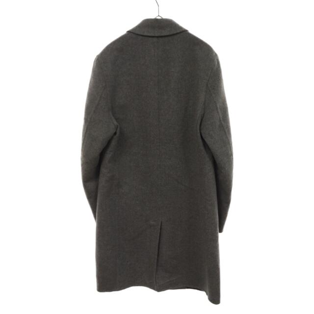 LOUIS VUITTON(ルイヴィトン)のLOUIS VUITTON ルイヴィトン HAND CRAFTED FINISH WOOL COAT H8C10EUW3 カシミア混 ウールコート グレー メンズのジャケット/アウター(チェスターコート)の商品写真