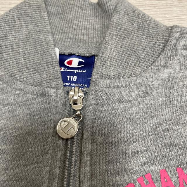 Champion(チャンピオン)のチャンピオン×earthコラボスウェットジップパーカー キッズ/ベビー/マタニティのキッズ服女の子用(90cm~)(ジャケット/上着)の商品写真