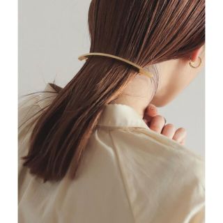 ノンブルアンベール(nombre impair)のrapiecage スリムパイプロングバレッタ(バレッタ/ヘアクリップ)