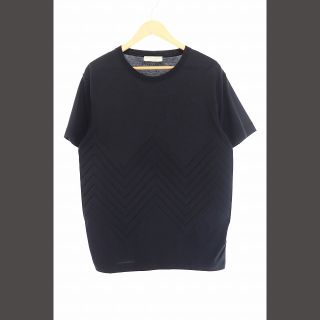 ボッテガヴェネタ(Bottega Veneta)のボッテガヴェネタ 半袖Tシャツ 595619 VKAB0 44 ブラック(Tシャツ/カットソー(半袖/袖なし))