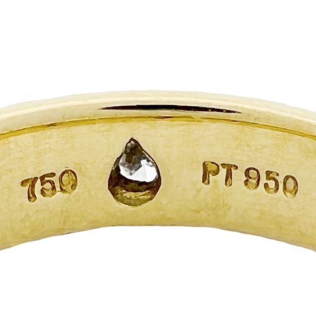 のみを Tiffany ダイヤ 9号 K18YG 750 Pt950 指輪の通販 by 1CARAT 