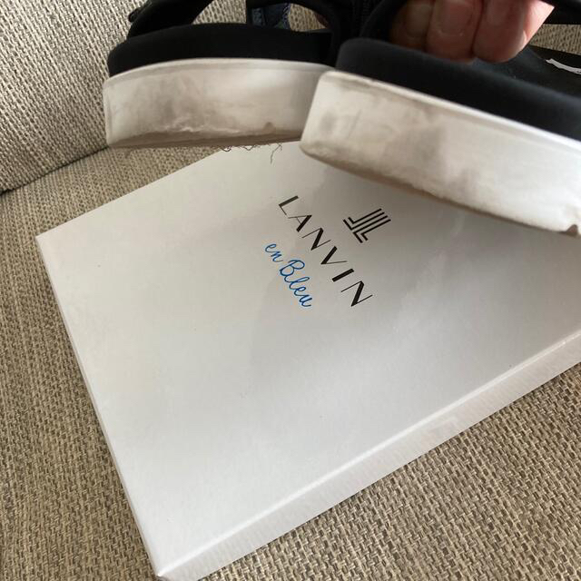 LANVIN en Bleu(ランバンオンブルー)のLANVIN  en Blew   サンダル　24cm レディースの靴/シューズ(サンダル)の商品写真