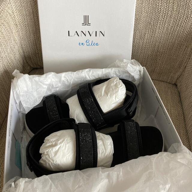 LANVIN en Bleu(ランバンオンブルー)のLANVIN  en Blew   サンダル　24cm レディースの靴/シューズ(サンダル)の商品写真