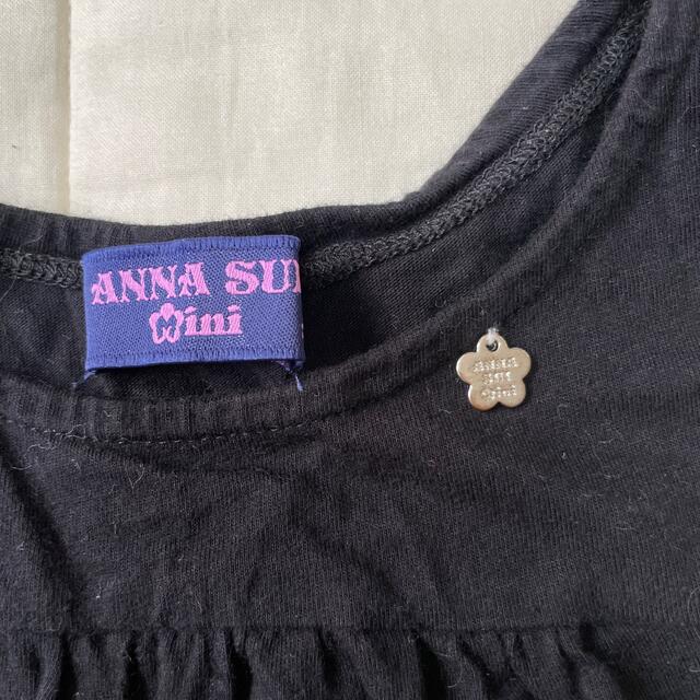 ANNA SUI mini(アナスイミニ)のANNASUI mini 半袖　Tシャツ キッズ/ベビー/マタニティのキッズ服女の子用(90cm~)(Tシャツ/カットソー)の商品写真