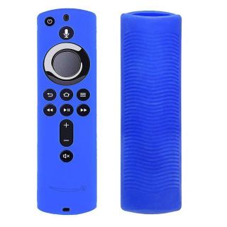 【新品】Amazon fire tv シリコン リモコンカバー ブルー(その他)