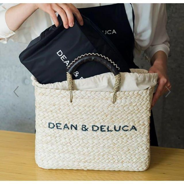 DEAN & DELUCA(ディーンアンドデルーカ)のビームスxディーン&デルーカ　保冷　かごバッグ　BEAMS レディースのバッグ(かごバッグ/ストローバッグ)の商品写真