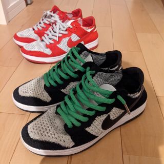 ナイキ(NIKE)のNIKE DUNKセットフライニットFLYKNIT(スニーカー)