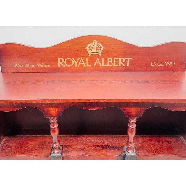 ★希少★ROYAL ALBERT　ロイヤルアルバート　カップボード　棚　超レア 3