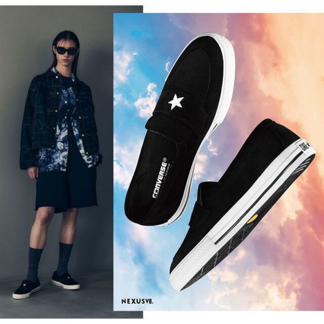 CONVERSE - 26.5cm NEXUSVII×コンバースアディクト ワンスター ローファー 黒の通販 by いわともち's shop