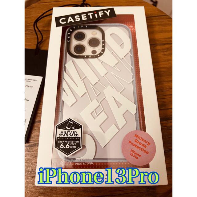 iPhoneケースWIND AND SEA × CASETIFY  iPhone13Pro用ケース