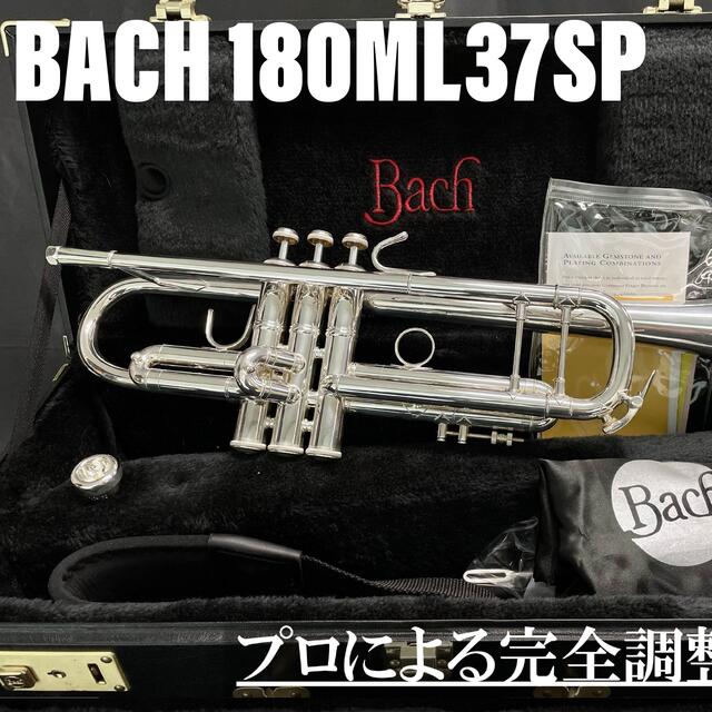 【良品 メンテナンス済】BACH 180ML37SP トランペット 楽器の管楽器(トランペット)の商品写真