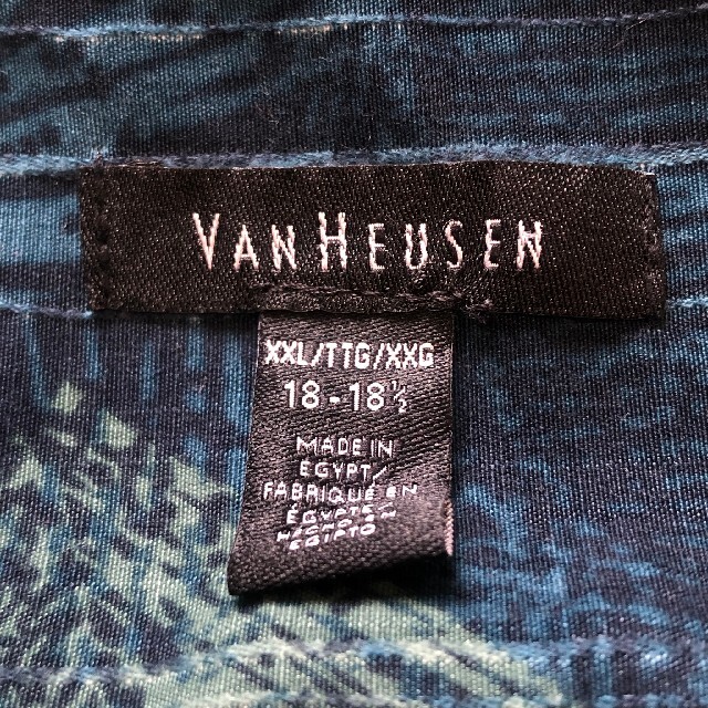 VAN HEUSEN バンヒューゼン　総柄 シャツ　※説明参照 メンズのトップス(シャツ)の商品写真