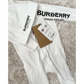 バーバリー(BURBERRY)のBURBERRY♥ロンパース、帽子セット♥(ロンパース)