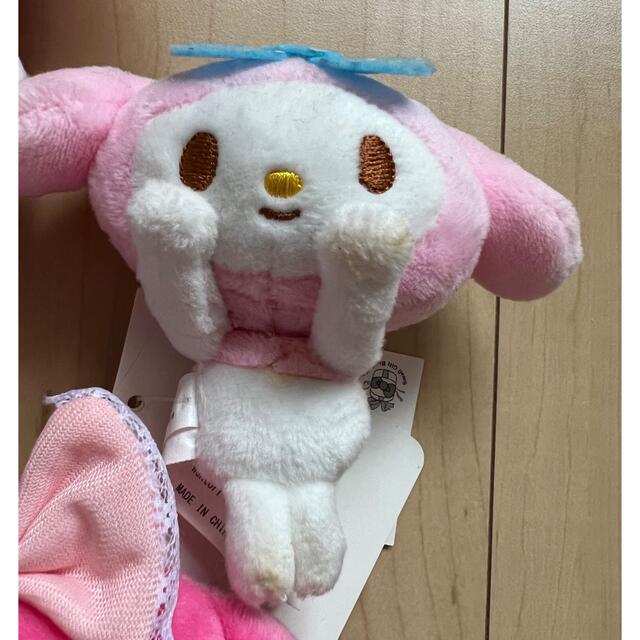 サンリオ(サンリオ)のマイメロディ　ぬいぐるみ　チャーム　マスコット エンタメ/ホビーのおもちゃ/ぬいぐるみ(ぬいぐるみ)の商品写真