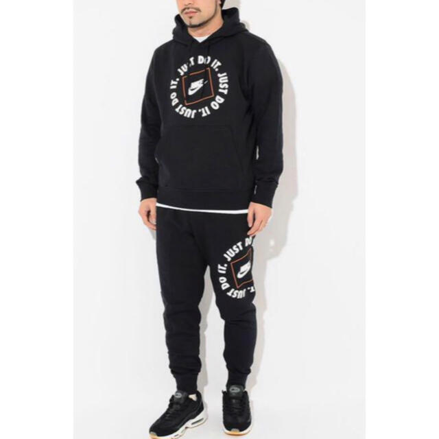 新品 NIKE ナイキ スウェットパーカー セットアップ XL 【楽天