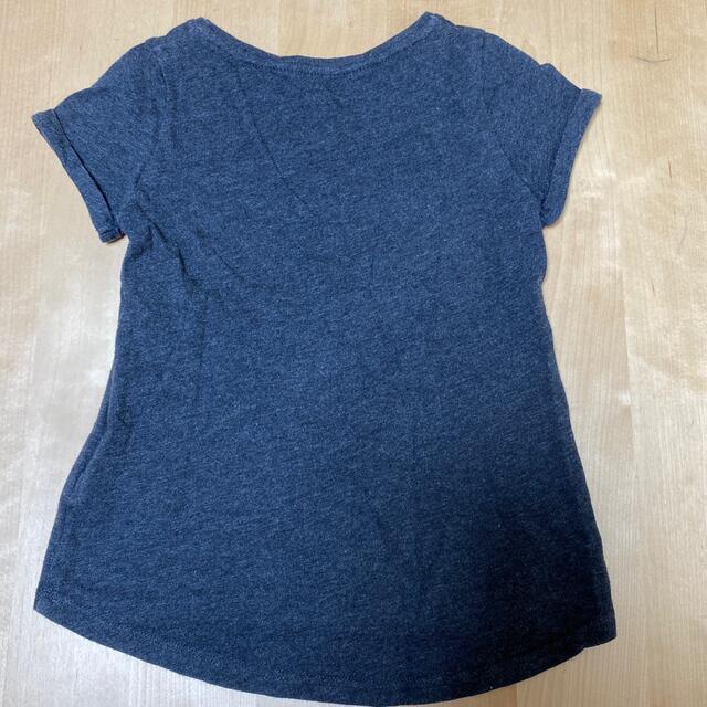 H&M(エイチアンドエム)のH&M 女児Tシャツ　100cm キッズ/ベビー/マタニティのキッズ服女の子用(90cm~)(Tシャツ/カットソー)の商品写真