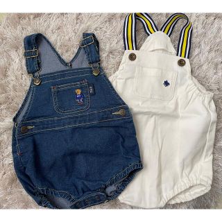 ポロラルフローレン(POLO RALPH LAUREN)のPOLO♥デニム1枚(ロンパース)