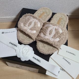 シャネル(CHANEL)のCHANEL シャネル シャワーサンダル ココマークサンダル(サンダル)