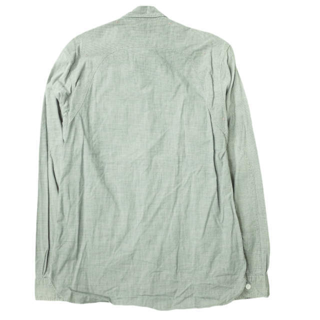 RRL(ダブルアールエル)のRRL ダブルアールエル L/S INDIGO DYE HOUNDS TOOTH WORK SHIRTS インディゴダイ ハウンドトゥースワークシャツ S ネイビー 長袖 チェック トップス【中古】【RRL】 メンズのトップス(シャツ)の商品写真