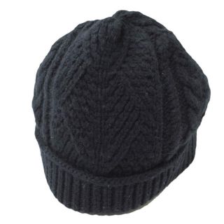 ダブルアールエル(RRL)のRRL WOOL CABLE WATCH CAP ウールケーブルニットキャップ(ニット帽/ビーニー)