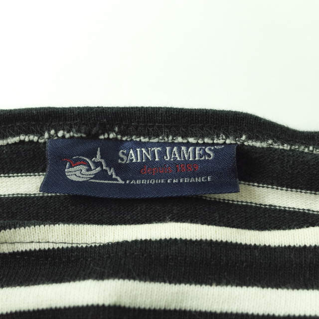 SAINT JAMES(セントジェームス)のSAINT JAMES OUESSANT BORDER ボーダーバスクシャツ メンズのトップス(Tシャツ/カットソー(七分/長袖))の商品写真