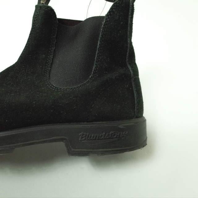 Blundstone(ブランドストーン)のBLUNDSTONE ブランドストーン スエードサイドゴアブーツ 1455 UK8(27cm) ブラック 撥水 シューズ【中古】【BLUNDSTONE】 メンズの靴/シューズ(ブーツ)の商品写真