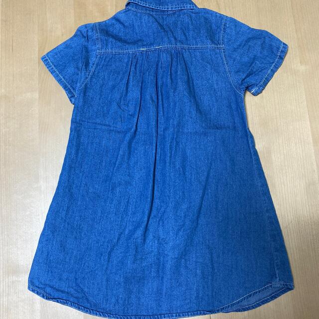 女児110cm  半袖ワンピース＆トップス キッズ/ベビー/マタニティのキッズ服女の子用(90cm~)(Tシャツ/カットソー)の商品写真