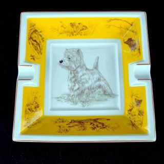 Hermes - 希少 ◇ エルメス 犬 灰皿 アッシュトレイ ウェスティ