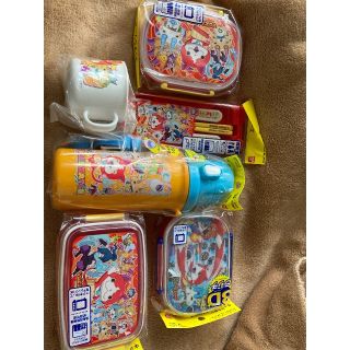 新品　妖怪ウォッチ●ランチボックス お弁当箱　　水筒　コップ　お箸(その他)