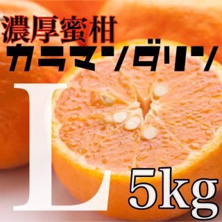 定番人気！濃厚ジュ〜シ〜！【カラマンダリン】愛媛県産 Lサイズ 5kg(フルーツ)