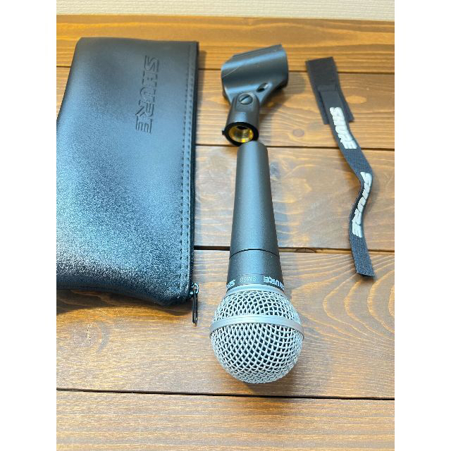 SHURE SM58-LCE マイクスタンド付き