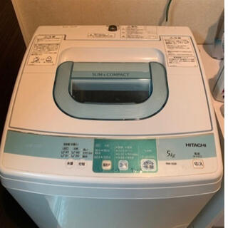 ヒタチ(日立)の千葉県船橋市 手渡し希望 ジャンク HITACHI 洗濯機 NW-5SR 5kg(洗濯機)