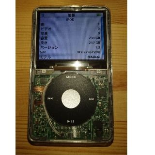 アイポッド(iPod)の【ルーモ様 専用】ipod classic 256GB(ポータブルプレーヤー)