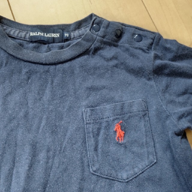 Ralph Lauren(ラルフローレン)のラルフローレン　テイシャツ キッズ/ベビー/マタニティのベビー服(~85cm)(Ｔシャツ)の商品写真