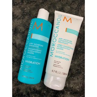 モロッカンオイル(Moroccan oil)のモロッカンオイル　エアリーモイスチャーシャンプー&トリートメントセット(シャンプー/コンディショナーセット)