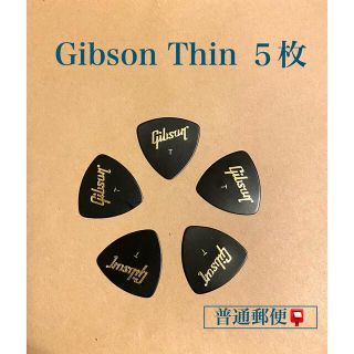 ギブソン(Gibson)のGibson ギブソン　ギターピック　トライアングル（オニギリ）THIN ５枚(その他)