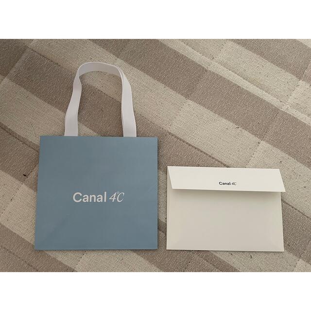 canal４℃(カナルヨンドシー)のcanal 4℃ ショッパー　封筒　新品未使用 レディースのバッグ(ショップ袋)の商品写真