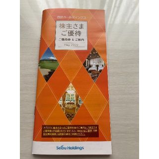 西武HD 株主優待 株主さまご優待冊子1冊(その他)